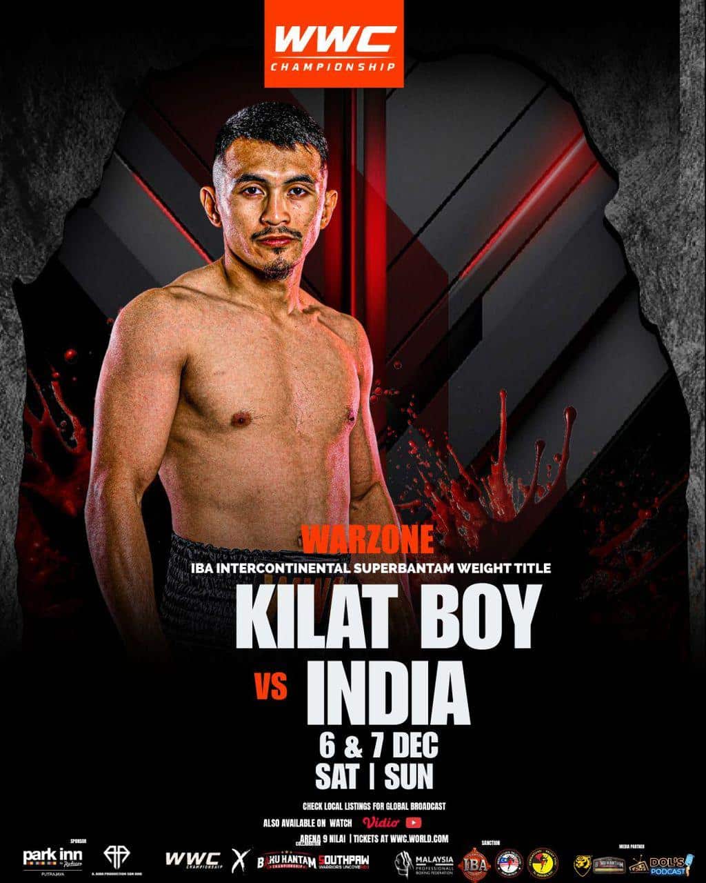 Kilat Boy vs India