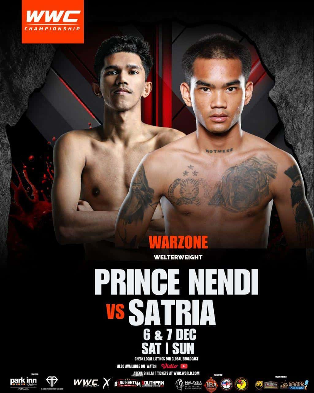 Prince Nendi vs Satria Mahathir