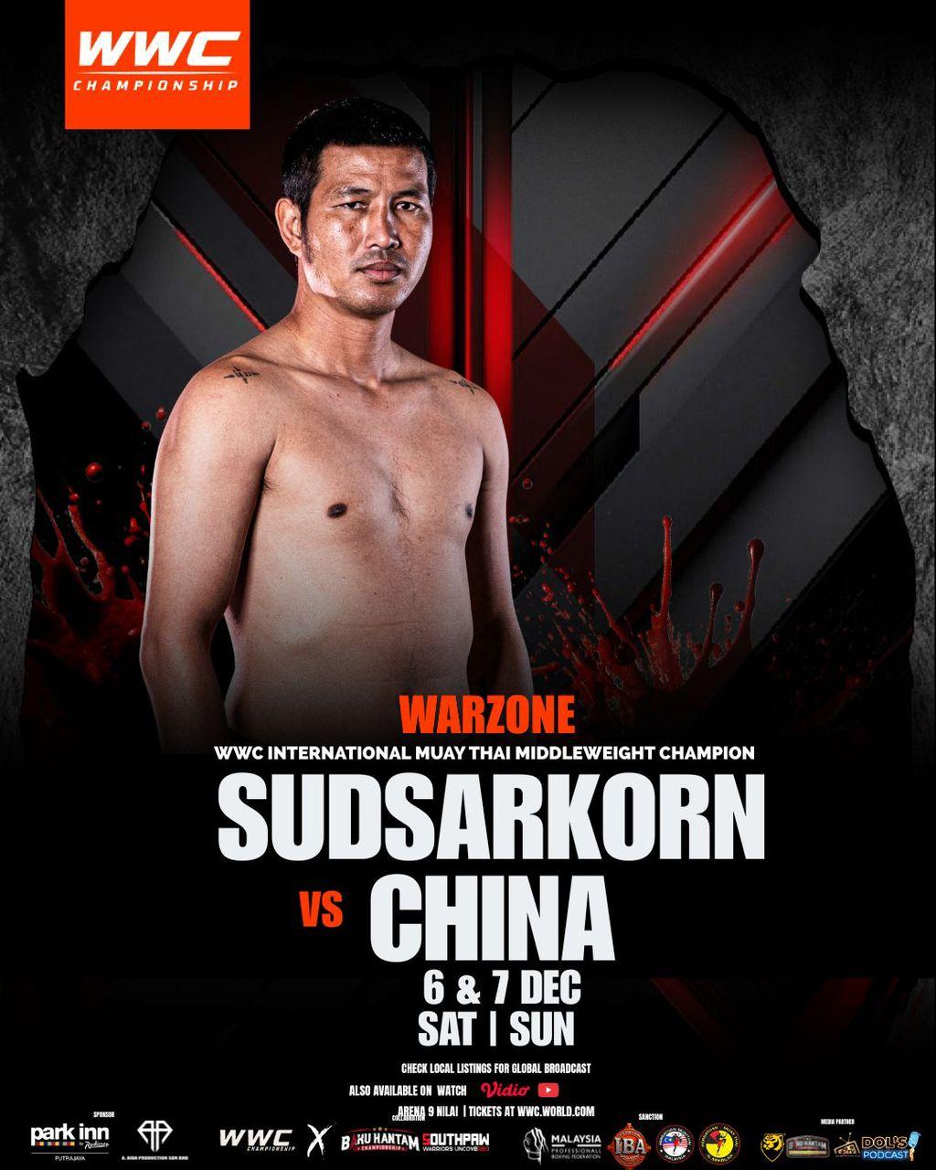 Sudsakorn vs Yang Guang