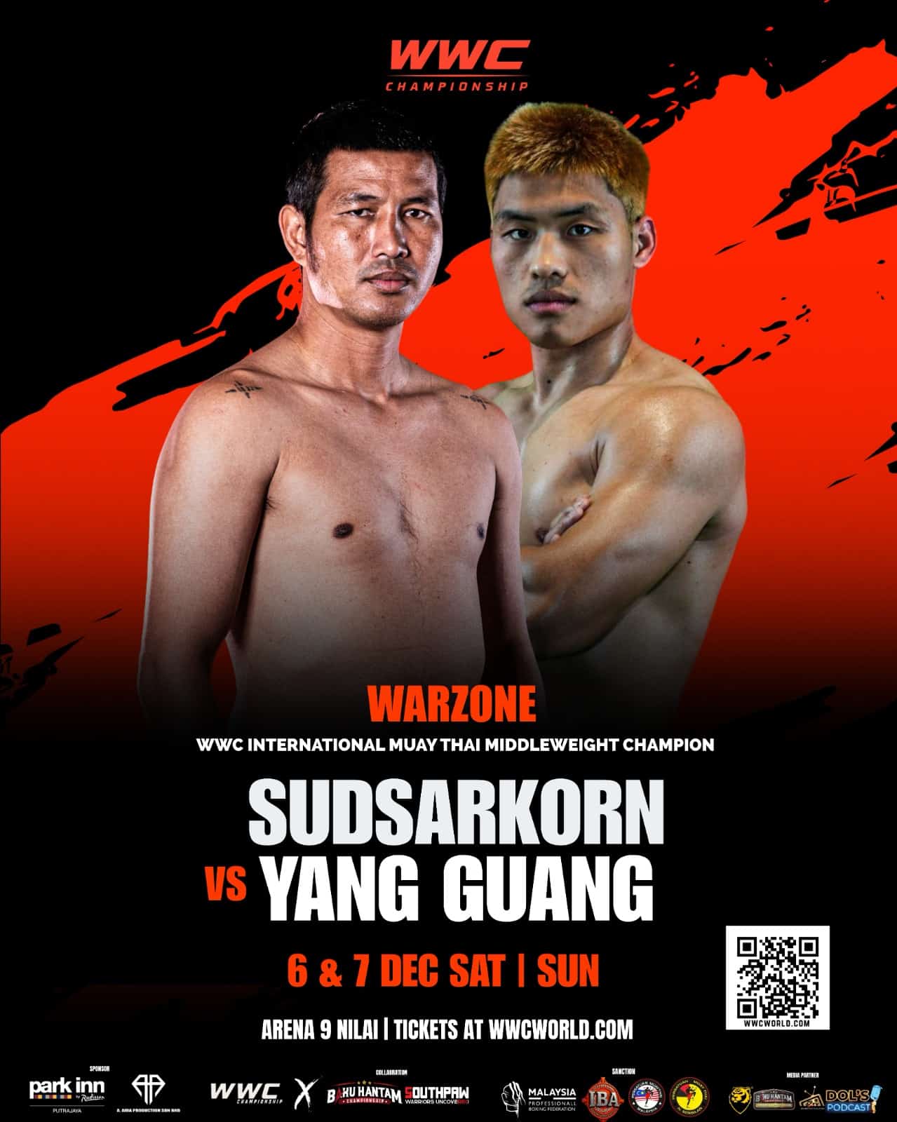 Sudsarkorn Vs Yang Guang - wwcworld