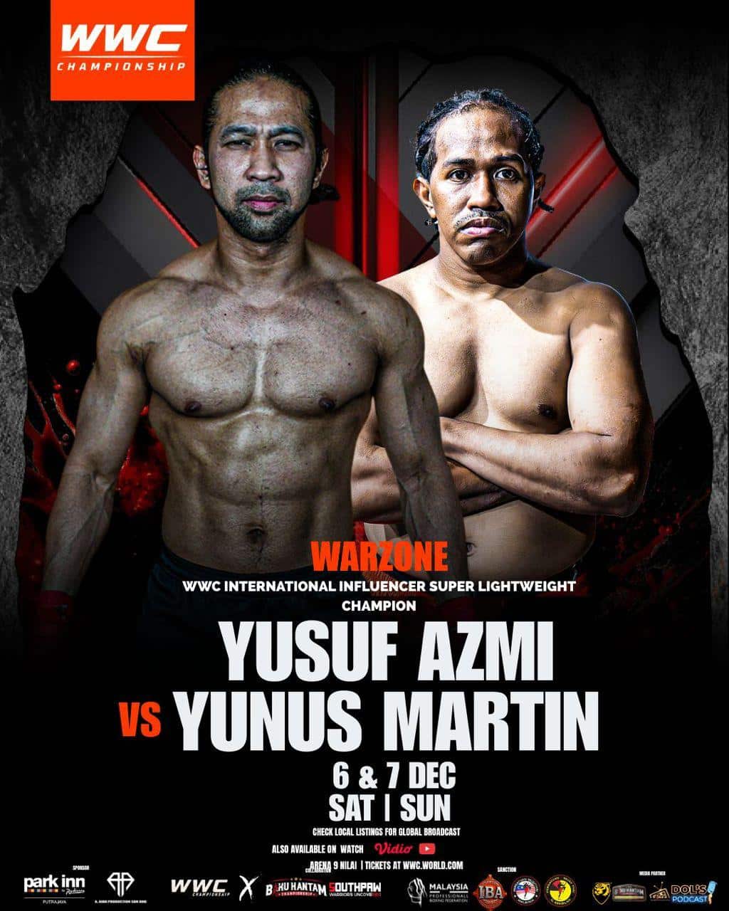 Yusuf Azmi vs Yunus Martin